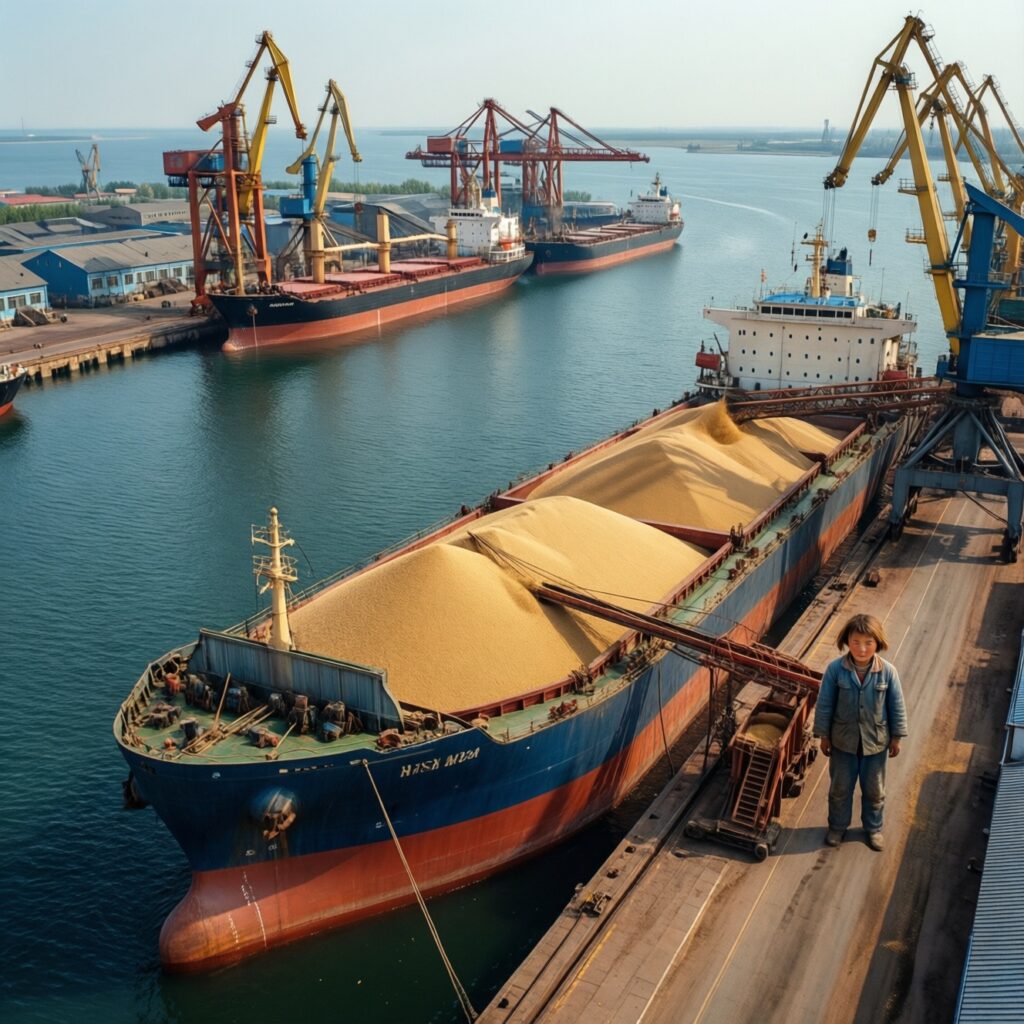 Экспорт зерна из России в Китай достиг рекордных 6 млн тонн в 2026 году